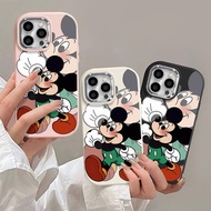 Personality Creative Walk Mickey Pattern IPhone Case 8 7 15 14 Plus 13 12 11 Pro Max SE 2020 X XR XS
