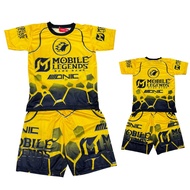ONIC ESPORT FULL PRINTING KIDS SUIT/IT'S ONIC TIME /GAME/MOBILE LEGENDS/GAME/ESPORT baju budak lelak