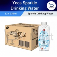 Yeos Sparkle Drinking Water Tetrapack (12 x 330ml) Yeo's Tetrapak Water