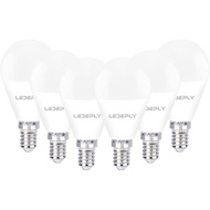 A15 Ceiling Fan Light Bulbs, Dimmable, E12 Base LED Bulb, 5.5W=40W, Warm White 2700K, 500 Lumen, LED