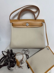 Hermes Herbag 31 garden party 30 mini Evelyne