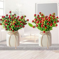 Fake Fruit Branches Pomegranate Trees, Cherry Trees, Strawberry Branches, Peach Branches, Fake Chili