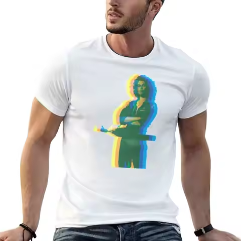 Ellen Ripley bringing the 70's back 2.0 T-Shirt man graphic t shirt man t shirt cotton high quality 