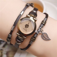 Watch Female Student Iron Tower Retro Female Watch Korean Version Trendy Classy Female Casual Bracel