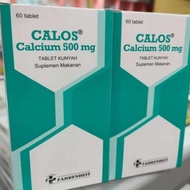 Original calos calsium 500mg 60 tablet original