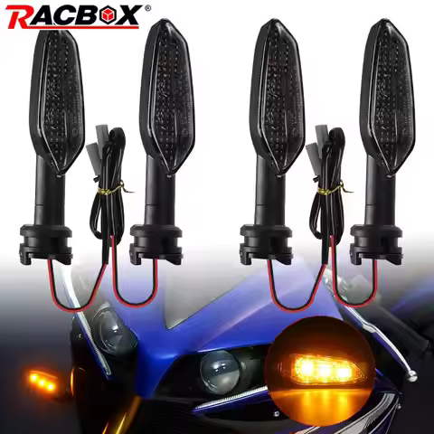 Motorcycle LED Turn Signal Lights Flashing E11 for Yamaha XSR900 XSR700 MT09 MT-09 TRACER 2015-2020 