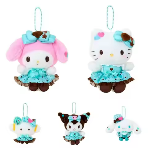 12cm Sanrio Anime Party Supplies Small Gifts Backpack Hangings Keychains Christmas Birthday Graduati