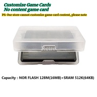 Bandai | GBA Blank No Content Game Card Custom Game Card Custom Burn Game Content Applicable GBA SP