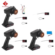 Sharprepublic RC 4CH Radio Control System Transmitter and Receiver for RC Car Vehicles