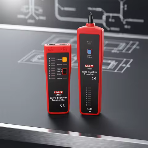 UNI-T UT682 UT682D Network Wire Tester Tracker RJ11 RJ45 Wire Line Finder Handheld Cable Testing Too