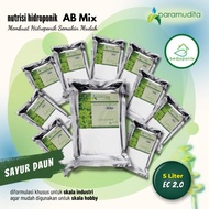 10 pack AB Mix Sayur Daun 5 Liter Paramudita | Paramudita Nutrient |