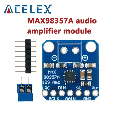 High Quality MAX98357 MAX98357A I2S 3W Class D Amplifier Breakout Interface I2S DAC Decoder for Audi