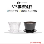 TIMEMORE Taimo B75 Golden Dragon Resin Ice Pupil Filter Cup Conical Cake Type Clearance Handy Tool