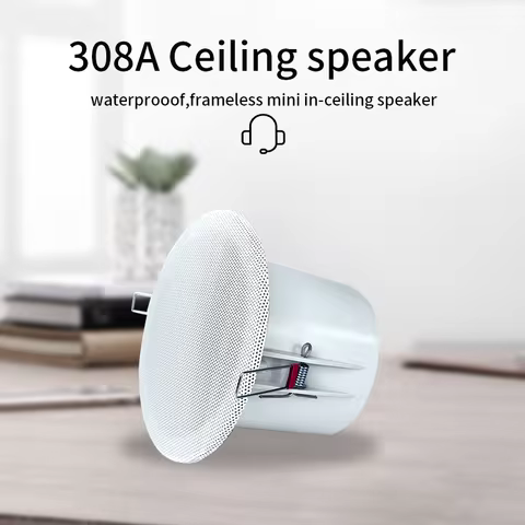 3 inch 8Ohm Surround Sound Speakers System Ceiling Loudspeakers Roof Speakers For Home Background Mu