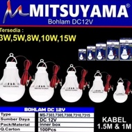 5 watt 12v emergency bulb mitsuyama DC battery 5w ms 7305DC