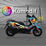 NMAX cartoon lava full body Decal Sticker