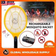 Global Pro Super Powerful Rechargeable Mosquito Racket Insect Killer 2081 Kills Insects, Bugs, Gnats