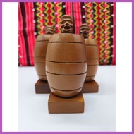 ♆ ◔ ✼ BAGUIO'S BARREL MAN WOOD CRAFT