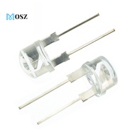 (10PCS) F8 8mm Straw Hat LED Emitting Diode Micro Indicator White Red Green Blue Yellow Orange UV RG