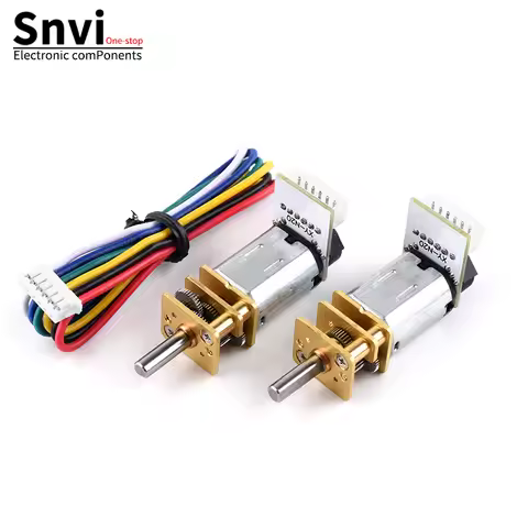 GA12-N20 Gear Motor with Encoder, N20 Mini DC Gear Motor, Hall Encoder Speed Measurement