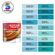 *📌📌* (1565-1597) 5L Nippon Paint Interior Satin Glo Delightful Greens & Blue Greens