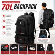 70L Travel Backpack Hiking Bagpack Camping Outdoor Backpack Outdoor Sport Backpack Waterproof Large 