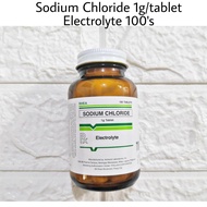 Sodium Chloride 1g/Tablet Electrolyte 100s (Rhea)