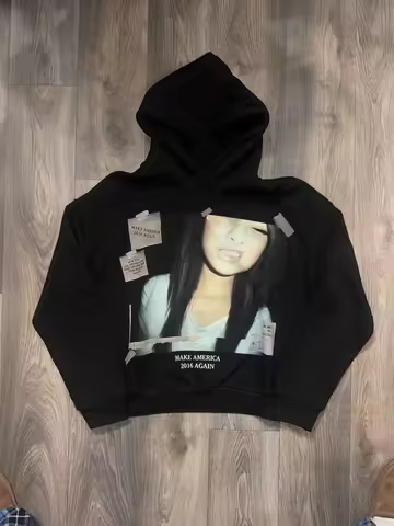 Autumn and Winter New Street Trendy Hoodie Trendy Y2K Printed Loose Casual Hoodie Top