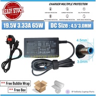 HP Charger EliteBook 735 745 830 840 G4 G5 G6 G7 G8 ProBook 440 445 455 640 650 G5 G6 G7 G8 G9 4.5*3