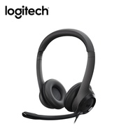 logitech羅技H390 USB有線耳機麥克風/ 石墨黑