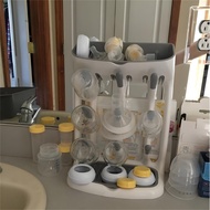 WRC Infant Feeding Accessories Dry Rack Efficient Drainage Stackable Design Storage Shelf gor Bottle