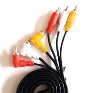 Kabel AV / Audio Video / 3 ke 3 Set Top Box ke TV konvensional