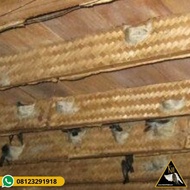 Besek lurus panjang 1 m x 15 cm / besek / besek walet / bambu walet