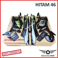 HLY YAMAHA Y125 Y125ZR 125ZR COVERSET COVER SET BODY COVER HITAM 46 / BLACK 46 / 46 HITAM