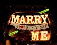 求婚佈置 可即日交收 Marry me 電子燈 電子蠟燭 仿真花瓣 Marry me 拉旗 I love u 拉旗 求婚用具 道具 佈置 decoration 車尾箱佈置 消費卷