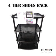 4 Tier Shoes Rack/ Flat Tier/ Thick Plastic Shoes Rack
