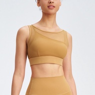 ชุดโยคะสำหรับผู้หญิง TITARR 2024 ชุดโยคะ Pilates ใหม่พร้อมแผ่นรองหน้าอก ชุดออกกำลังกายฤดูร้อน เสื้อก