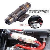 ✨Quality✨Fuse Holder 60A Car Audio In line 4 or 8 Gauge AWG AGU Fuse Box with 60 Amp Fuse