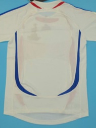 Quần Áo Bóng Đá Cổ Điển Retro 1998 France Long ZIDANE HENRY Vintage Classic Jersey Của ĐT Pháp Home 