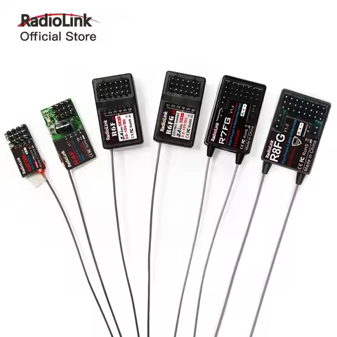 Radiolink R7FG R8FG R4FGM R6FG R6F RC Receiver Gyro Inside for RC Car Boat Work for Transmitter RC4G