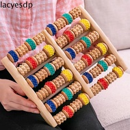 LACYESDP Foot Massage Roller, Ergonomic Wood Wooden Foot Massager, Plantar Massager Colorful Multi-P