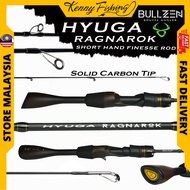 2025 New BULLZEN HYUGA RAGNAROK Solid Carbon Single Hand Baitcast & Spinning Rod BC Baitcasting UL L