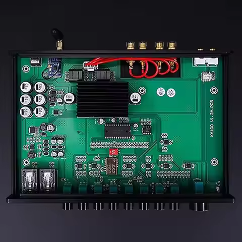 SUNBUCK KA100 HIFI Power Amplifier 300W+300W KTV Karaoke 5.3 Bluetooth ΤΡΑ3255 Amplifier Anti Scream