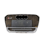 Car parts RS6 style grille black front bumper grill for Audi A6 S6 4G C7 bodykit 2013 2014 2015