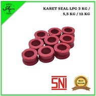 Karet Seal Regulator Tabung Gas Anti Bocor Elpiji LPG SNI karet merah