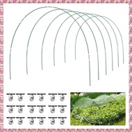 (MZTA) House Hoops Grow Tunnel 6 Sets of 8.5 FT Long Garden Hoops Kit Rust-Free Fiberglass Raised Be