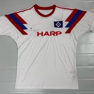 90-91 HB Home White Retro Short-Sleeve High-Quality Football Jersey S-XXL