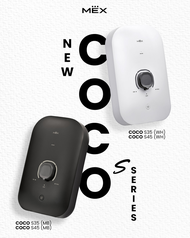 **ส่งฟรี** Instant Water Heater  เครื่องทำน้ำอุ่น MEX  3500วัตต์  หม้อต้มทองแดง รุ่น COCO S35 / 4500วัตต์ รุ่น COCO S45 รับประกันศูนย์อะไหล่ 2ปี หม้อต้ม 5ปี