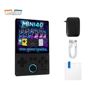 MINI40 4.0Inch Retro Game Console 128G Storage Open Source Linux System Supports 22000+ Games 30+ Em
