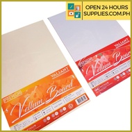 § ♀ ۞ Valiant Vellum Board paper A4 10sheets 220gsm White/Cream